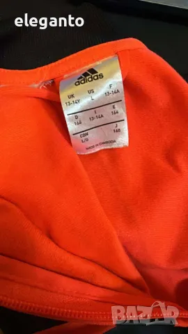 ADIDAS Coral Orange & Black ACE TIRO TS юношеско горнище 13/14г, снимка 10 - Детски анцузи и суичери - 48869858