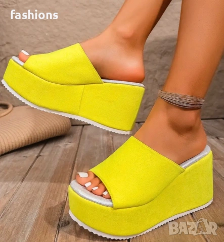 Чехли на платформа номер 42, снимка 5 - Чехли - 53247355