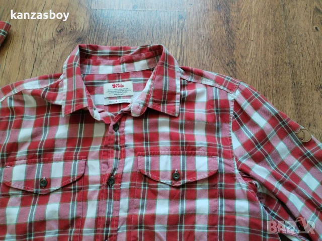 Fjällräven SINGI FLANNEL SHIRT - страхотна мъжка риза М, снимка 2 - Ризи - 54043421
