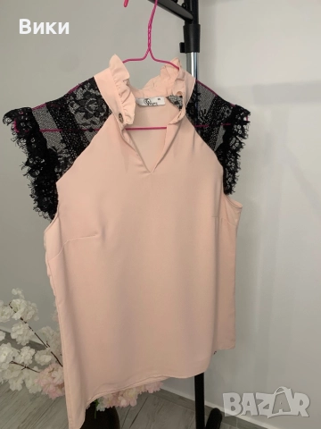 Много красива блуза в размер S, снимка 2 - Тениски - 51663631