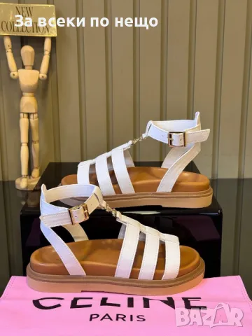 Celine Дамски Сандали Селин - 3 Налични Цвята Код E265, снимка 4 - Сандали - 50413149