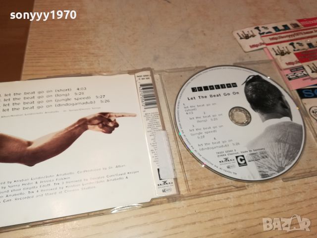 DR.ALBAN CD GERMANY 2507241050, снимка 4 - CD дискове - 46690748