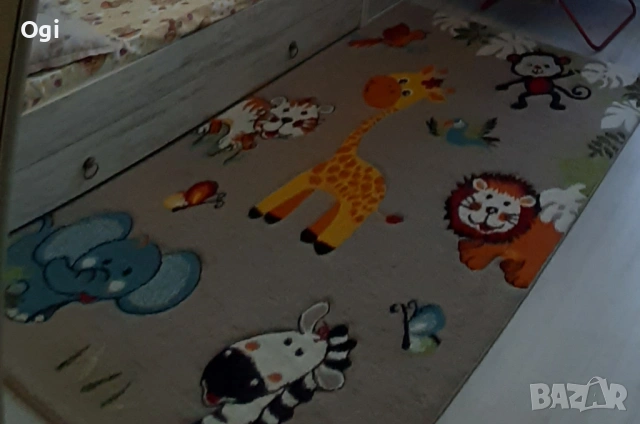 детски килим с животни 
