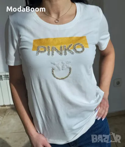 Pinko дамски тениски Два цвята , снимка 2 - Тениски - 48972854