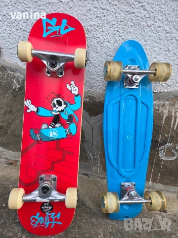 Скетборд и пениборд, снимка 3 - Скейтборд, ховърборд, уейвборд - 53770981