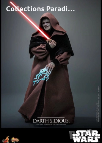 Hot Toys Star Wars Darth Sidious фигура статуя, снимка 3 - Колекции - 54126601