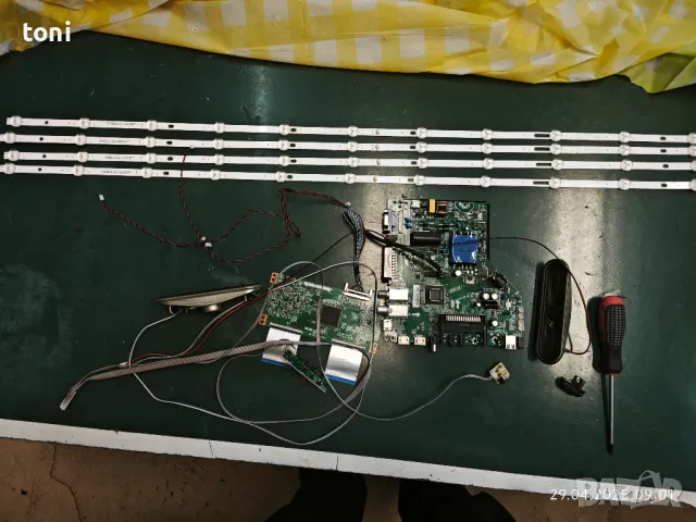 Части телевизор VINGA 50"FHD DLED TV, снимка 5 - Части и Платки - 50077147