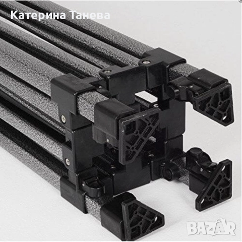 Сгъваема квадратна градинска шатра тип хармоника, снимка 3 - Градински мебели, декорация  - 51529194