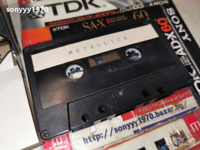 METALLICA-TAPE 1803261830H1E5R, снимка 12 - Аудио касети - 53889963