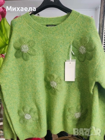 Дамски блузи - три цвята - 30 лв., снимка 3 - Блузи с дълъг ръкав и пуловери - 52752160