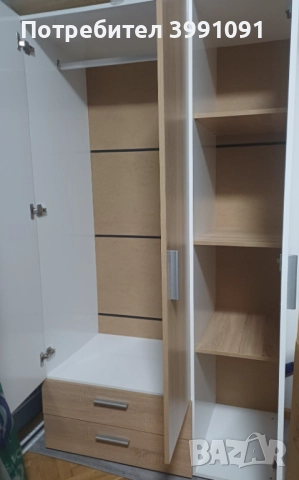 Продавам гардероб, снимка 4 - Гардероби - 52586450