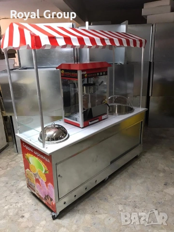 Колички за царевица на пара и кочан, снимка 6 - Колички за царевица - 54035162