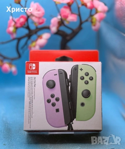 НОВО!!! Оригинални Joy-Con джойстици за Nintendo Switch, Limited (Лилав/Зелен)  