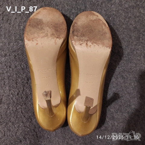 Обувки Ив Сен Лоран , снимка 3 - Дамски обувки на ток - 52794513