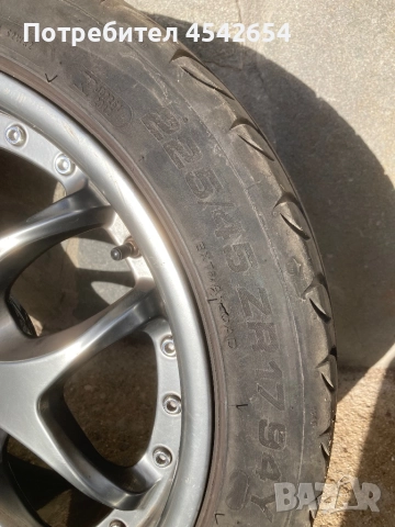 Джанти 17/5x110 8j Alfa Romeo Fiat Opel Saab, снимка 5 - Гуми и джанти - 52636646