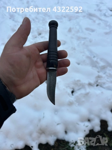 Нож за Дране от Дамаск, снимка 4 - Ножове - 53326609