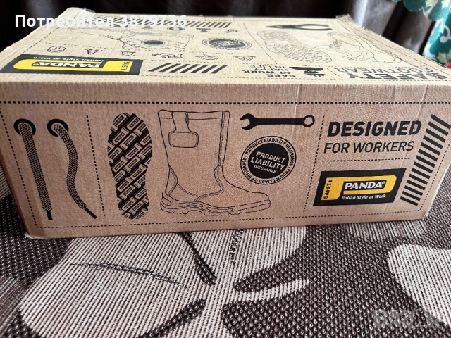 Мъжки работни обувки PANDA , снимка 6 - Мъжки боти - 52804355