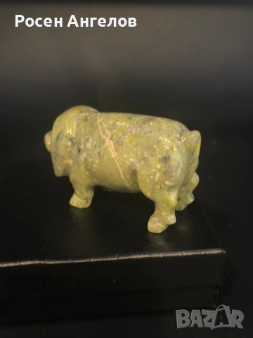 Нефритено Прасе , снимка 4 - Ръчно изработени сувенири - 52379167