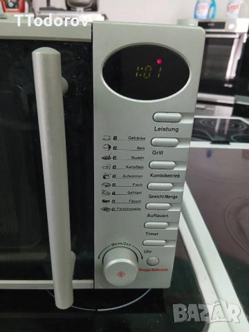 Микровълнова печка с грил , снимка 3 - Микровълнови - 54239617