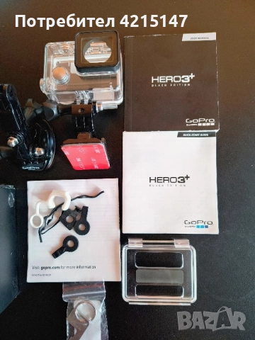 GoPro HERO 3+ : Silver Edition Camera-Екшън подводна камера , снимка 7 - Камери - 52244602