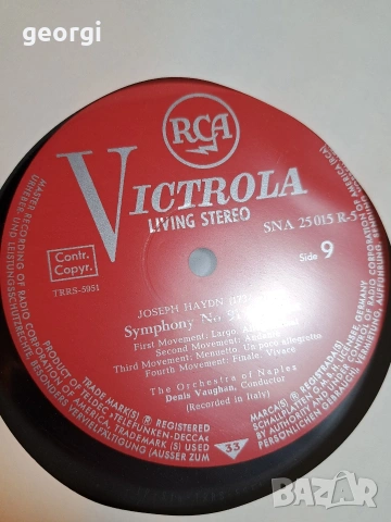 грамофонни плочи Йозев Хайдн 10 симфонии от 83 до 92 34/1 , снимка 10 - Грамофонни плочи - 53565552