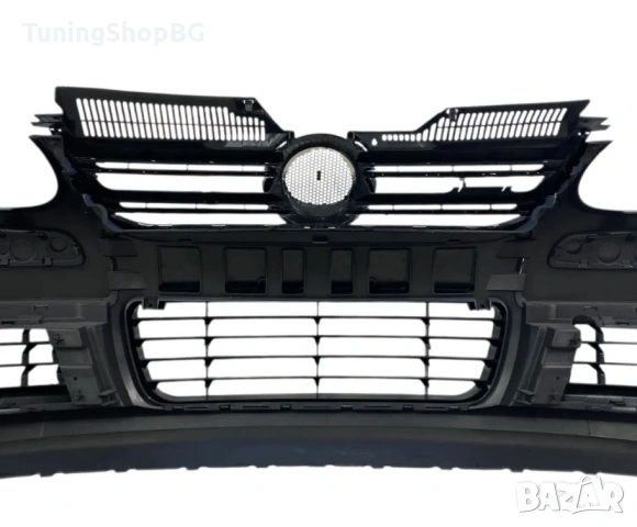Предна броня за VW GOLF 5 R32 дизайн с черна решетка, снимка 6 - Аксесоари и консумативи - 53008250