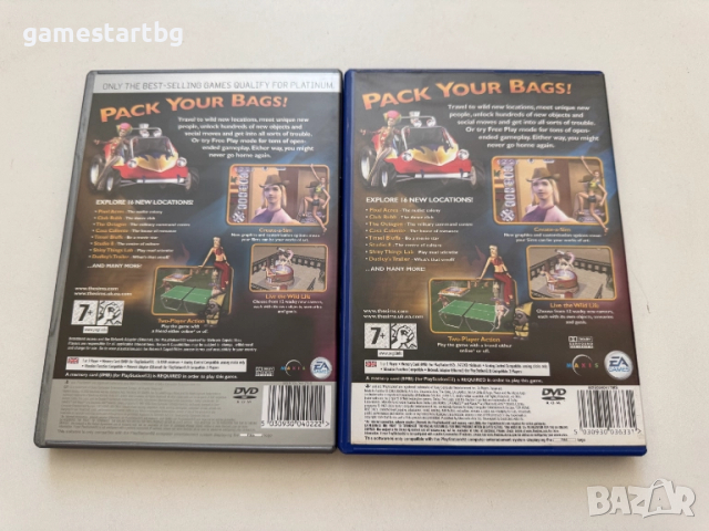The Sims Bustin' Out за PS2, снимка 2 - Игри за PlayStation - 51756494