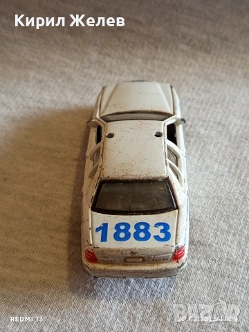 Метална количка POLICE FORD винтидж за КОЛЕКЦИЯ ДЕКОРАЦИЯ 36770, снимка 4 - Колекции - 53558513