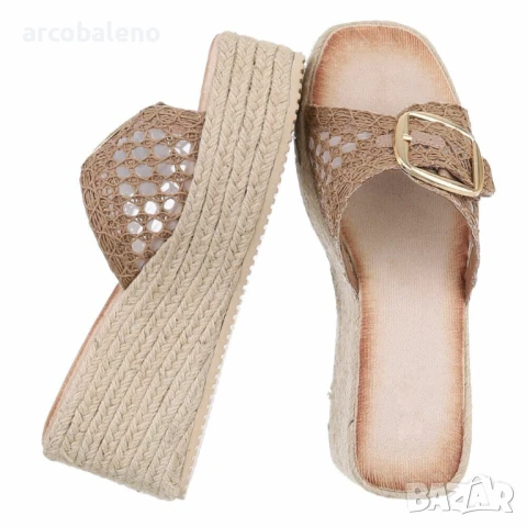 Дамски сандали на платформа, 2цвята , снимка 4 - Сандали - 51097046