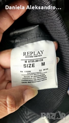 REPLAY  оригинално зимно яке М, снимка 7 - Якета - 52243115