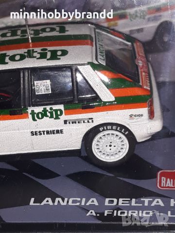 Lancia Delta HF 4WD Rally Monte-Carlo 1988 A.Fiorio-L.Pirollo  1.43 Eaglemoss. Top model., снимка 18 - Колекции - 46572338