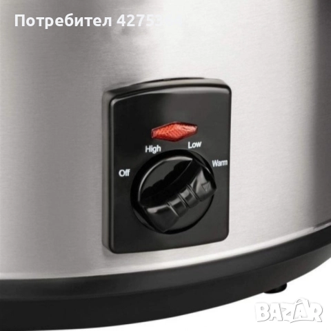 Slow Cooker тенджера Royalty Line SLC1012/SLC1013 – спестява време, съхранява вкуса, снимка 4 - Други - 51628992