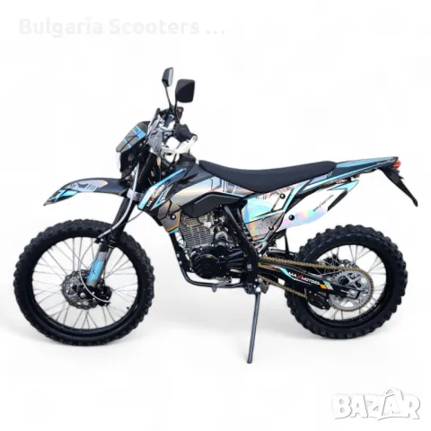 Бензинов кросов мотор MaxMotors BZ-250cc/кубика, снимка 2 - Мотоциклети и мототехника - 47255340