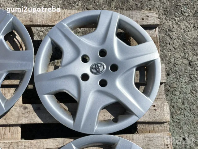 16 цола Тасове Toyota Corolla Toyota Verso 42602-0f040, снимка 5 - Аксесоари и консумативи - 49425229