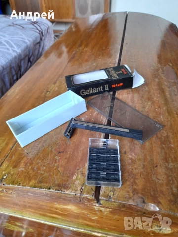 Стара самобръсначка Gallant 2 Deluxe, снимка 3 - Други ценни предмети - 51634661