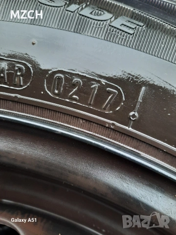 тенекиени джанти с гуми летни , снимка 10 - Гуми и джанти - 54059866