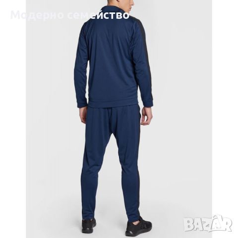 Мъжки спортен комплект under armour knit track suit navy, снимка 2 - Спортни дрехи, екипи - 46664288