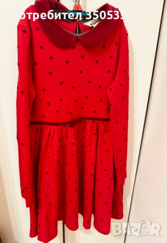 Червена рокля Mini Boden