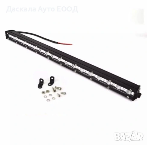 1 бр. лед бар LED bar 72W тънък с 24 диода , 68см , 12-24V, снимка 2 - Аксесоари и консумативи - 53854403