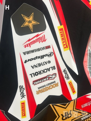 Лепенки за Honda CRF 450 2012, снимка 4 - Мотоциклети и мототехника - 52623178