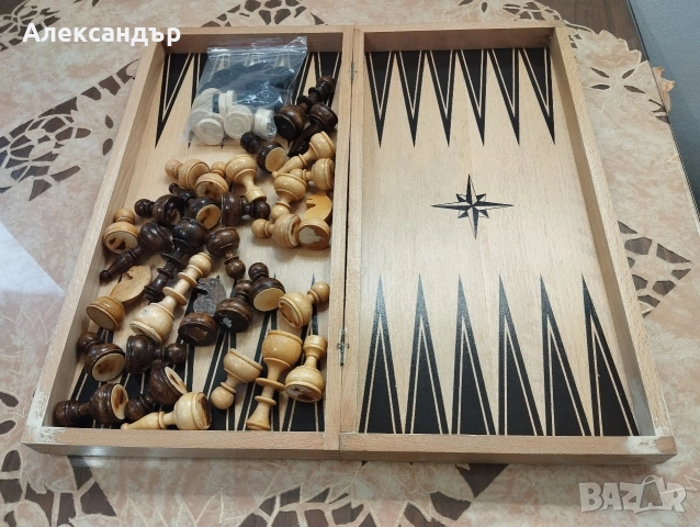 Шах и табла комплект, снимка 3 - Шах и табла - 53622913