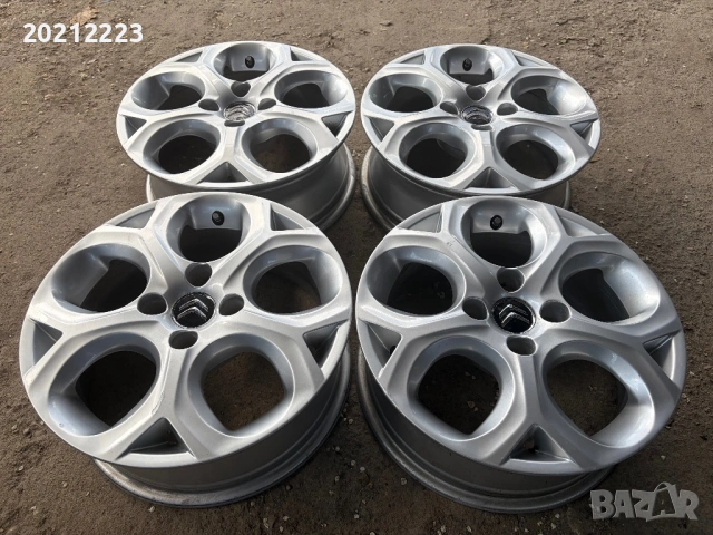 4 броя алуминиеви джанти за Citroen C3,C3 Picasso,C3 Aircross,DS3 16, снимка 6 - Гуми и джанти - 54243941