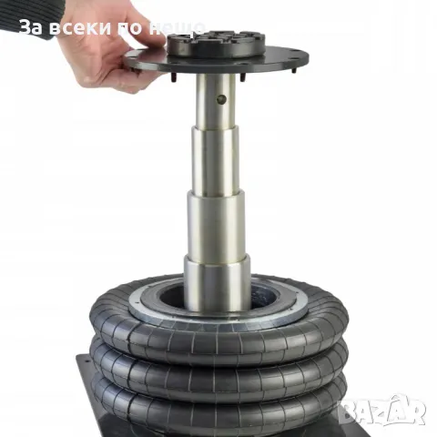 Пневматичен крик балон 3,5 тона с 3 въздушни възглавници ( 135 - 400 мм ) HAWEK, снимка 7 - Други инструменти - 50334284