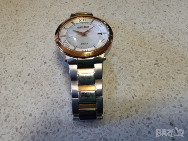 SEIKO SOLAR -НОВ, снимка 2 - Мъжки - 54157477