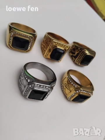 Мъжки пръстени пръстен !, снимка 8 - Пръстени - 52554265