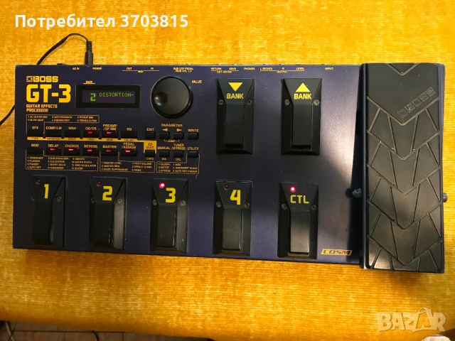 Процесор BOSS GT-3, снимка 1