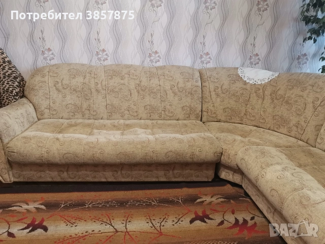 Холова гарнитура , снимка 9 - Дивани и мека мебел - 53040372