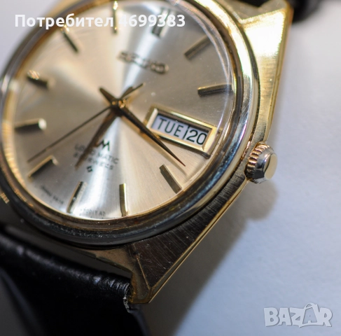Мъжки японски автоматичен часовник - Seiko Lord Matic - 5606 - 7000, снимка 3 - Мъжки - 52974782