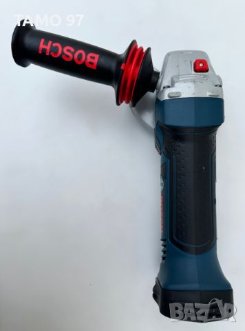 BOSCH GWS 18-125 V-Li - Акумулаторен ъглошлайф 18V като нов!, снимка 4 - Други инструменти - 46698373