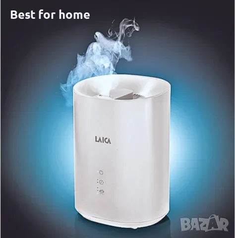Laica ултразвуков овлажнител и дифузьор  3L- HI3020W, снимка 7 - Овлажнители и пречистватели за въздух - 49877509